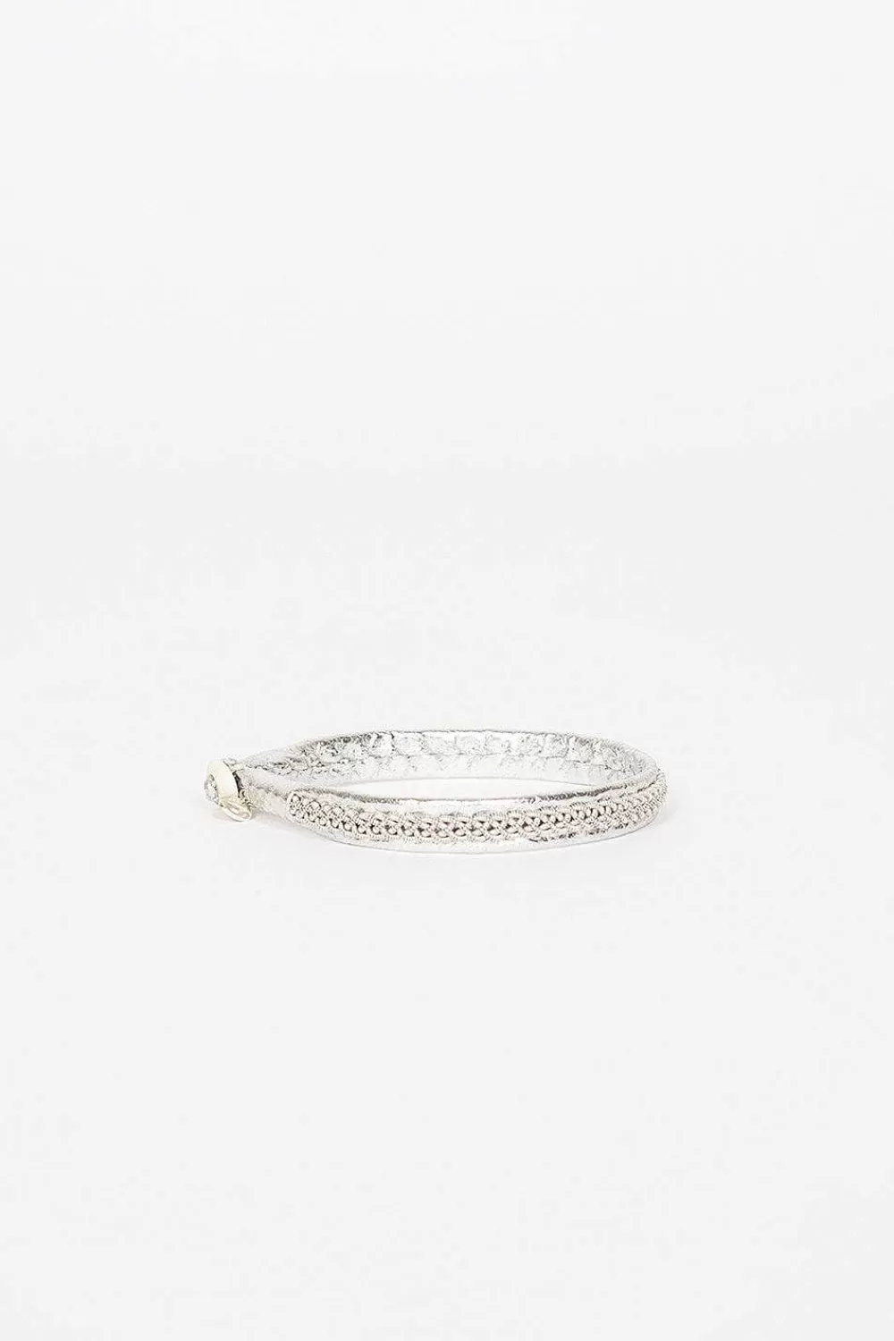 Maria Rudman Silver Hide A Bracelet 9 | Bracelets