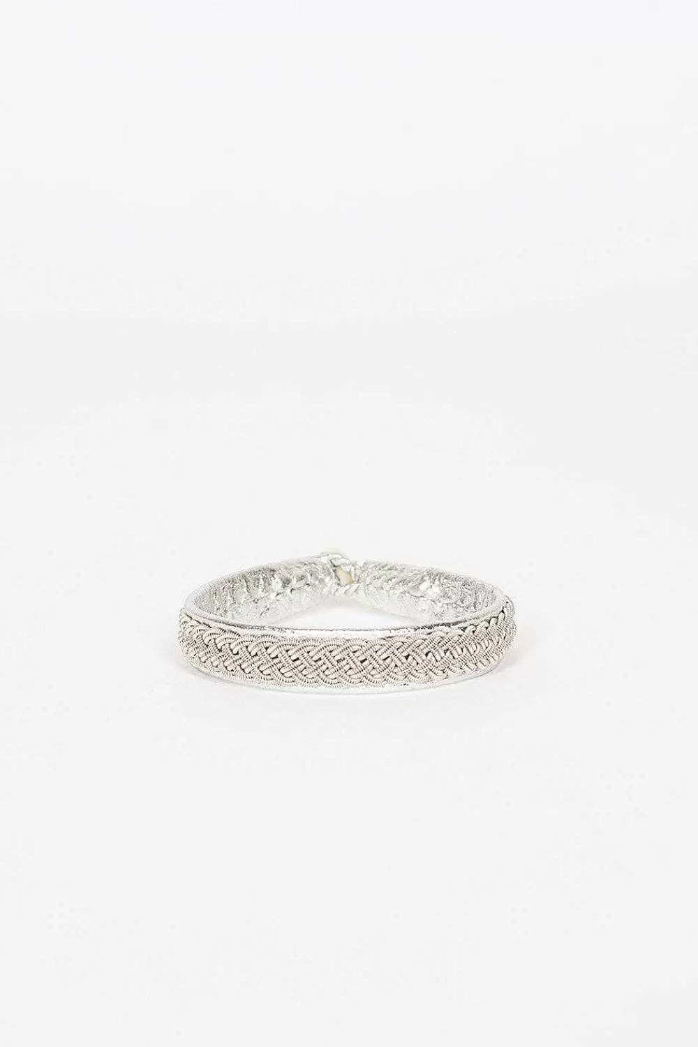 Maria Rudman Silver Hide B Bracelet 1 | Bracelets