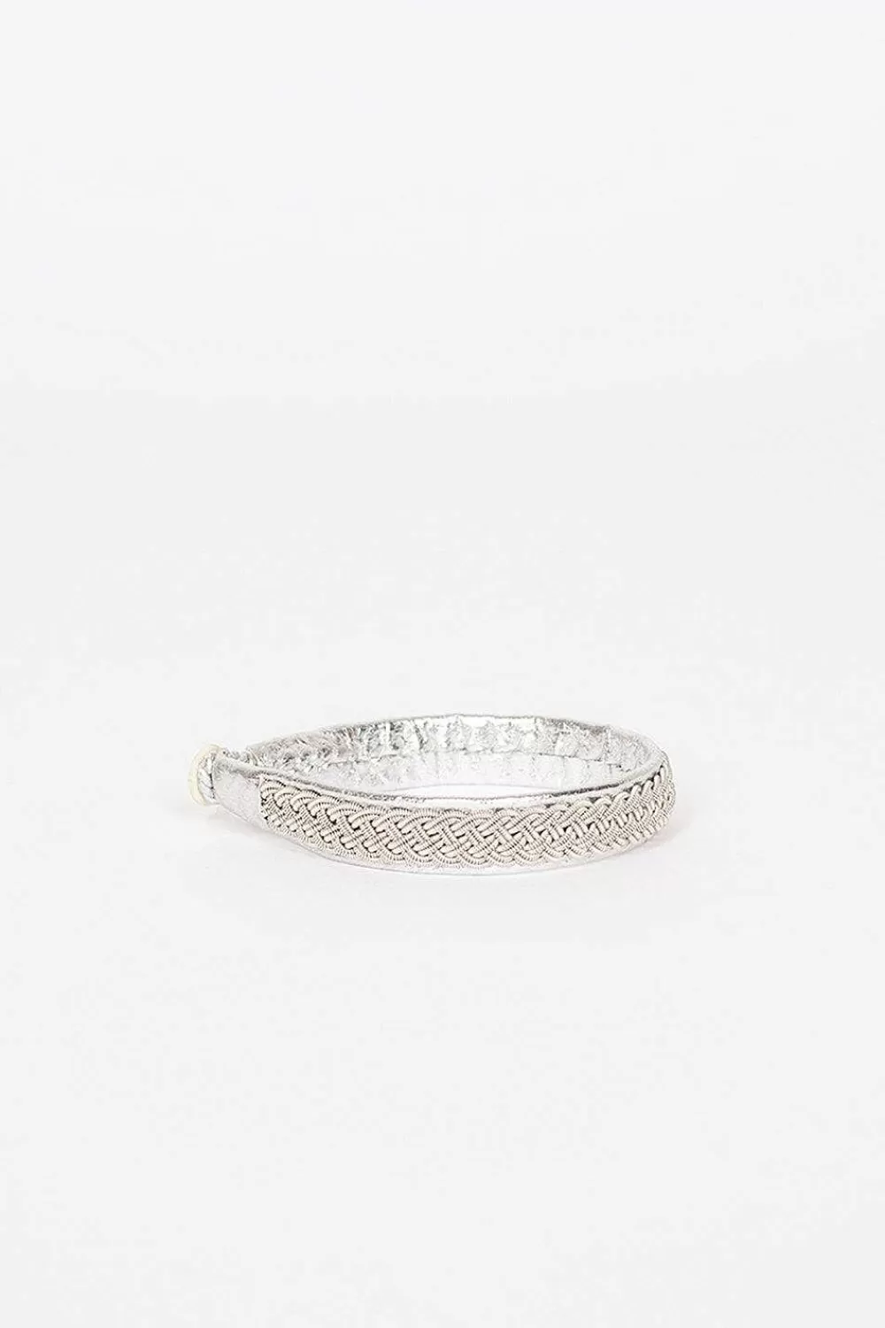 Maria Rudman Silver Hide B Bracelet 1 | Bracelets