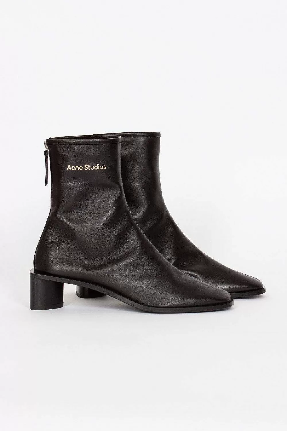 Acne Studios Square Toe Boot Black | Boots