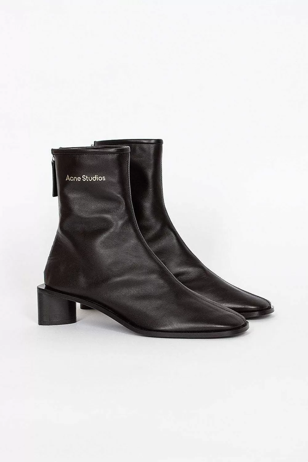 Acne Studios Square Toe Boot Black | Shoes