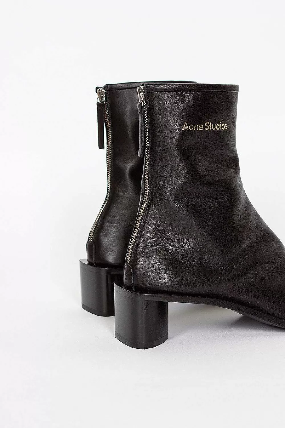 Acne Studios Square Toe Boot Black | Shoes