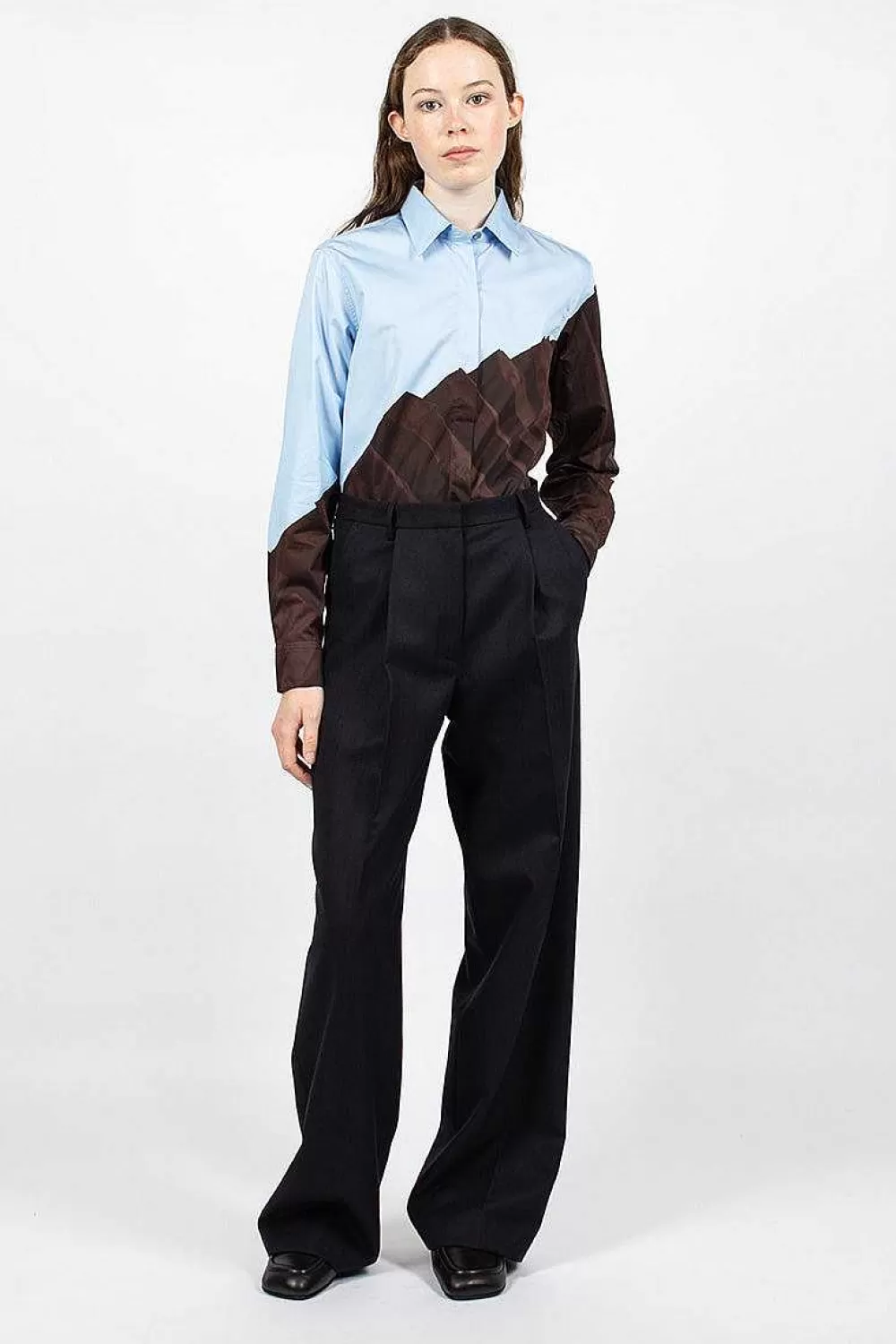 Dries Van Noten Suit Trouser Navy | Trousers