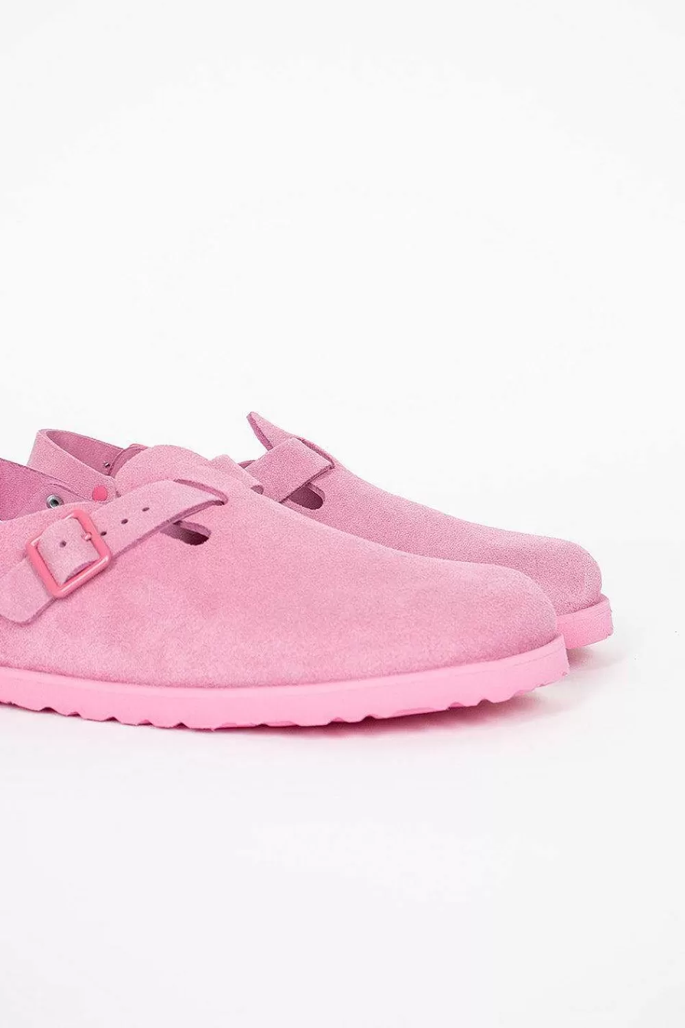 Birkenstock Tokio Suede Clog Azalea | Shoes