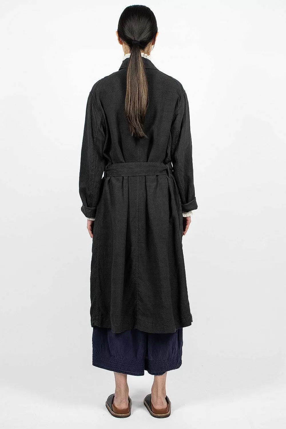 Chez Vidalenc Trench Coat Black | Outerwear