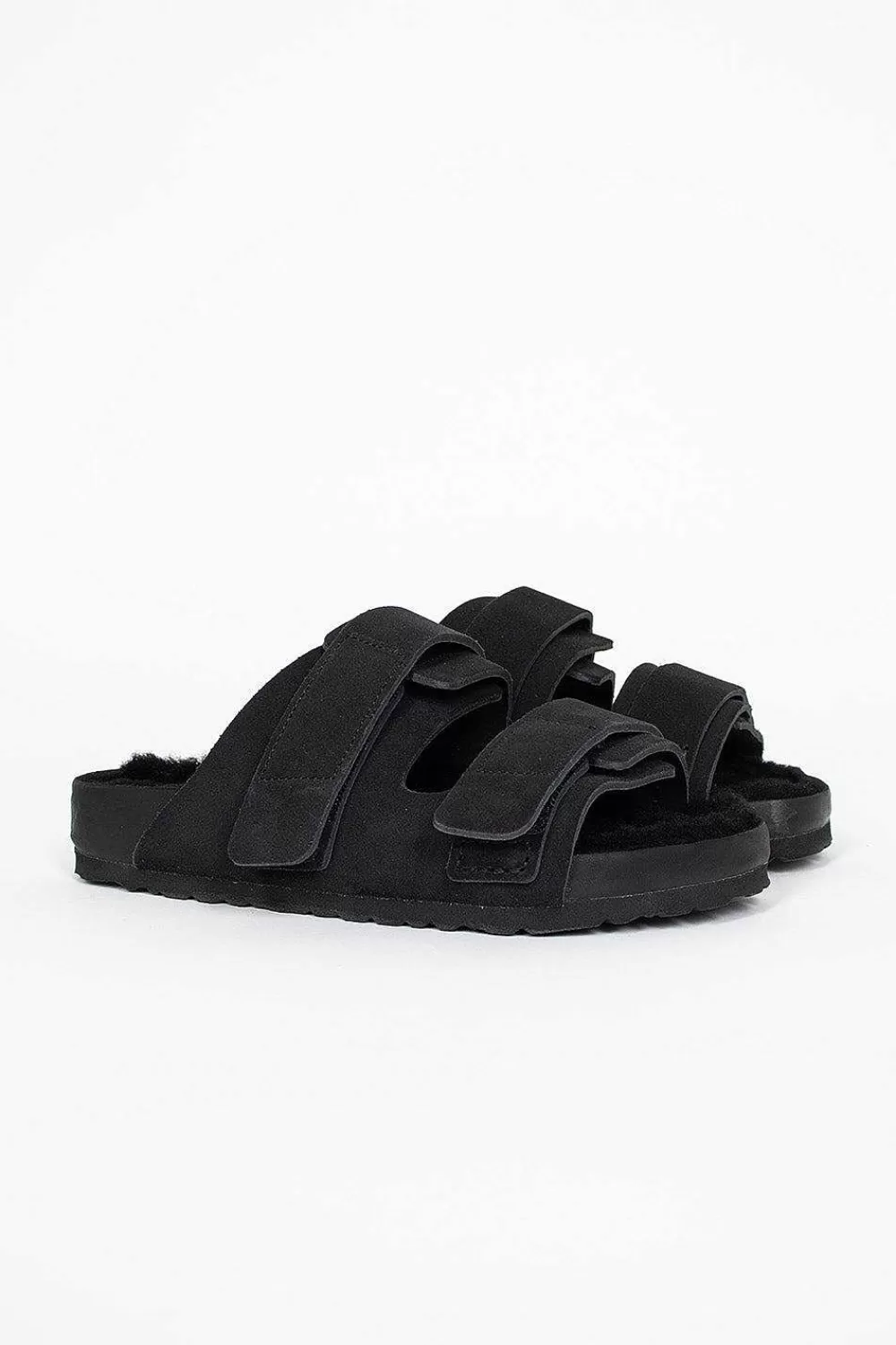 Birkenstock Uji Vl Cazador Shearling Sandal Slate | Shoes