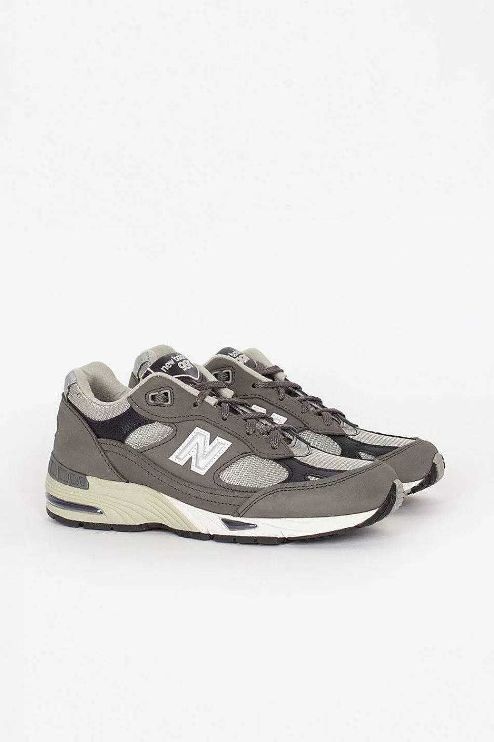 New Balance W991Gns Sneaker Castlerock Grey/Navy | Sneakers