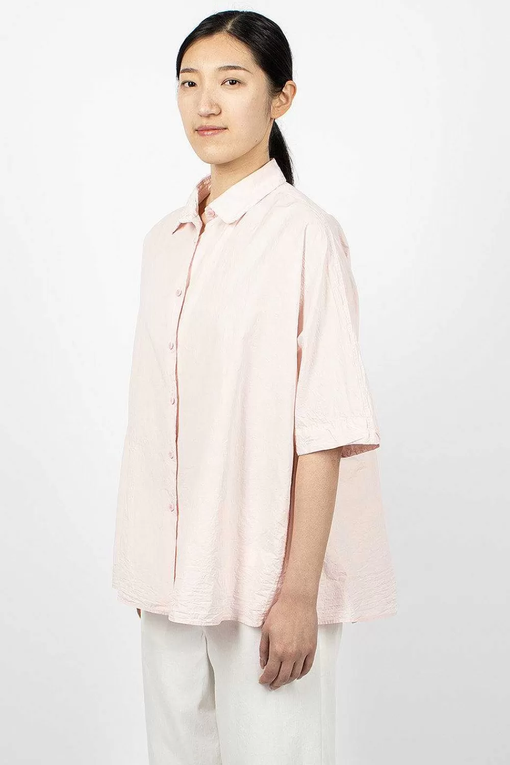 Casey Casey Waga S/Sleeve Shirt Pink | Shirts