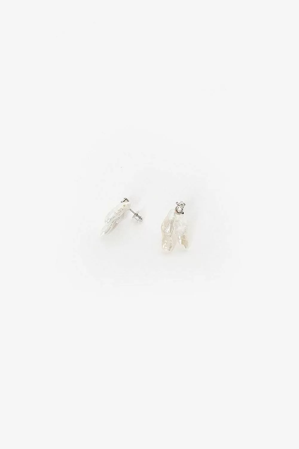 Simone Rocha Winged Baroque Pearl Earrings | Earrings