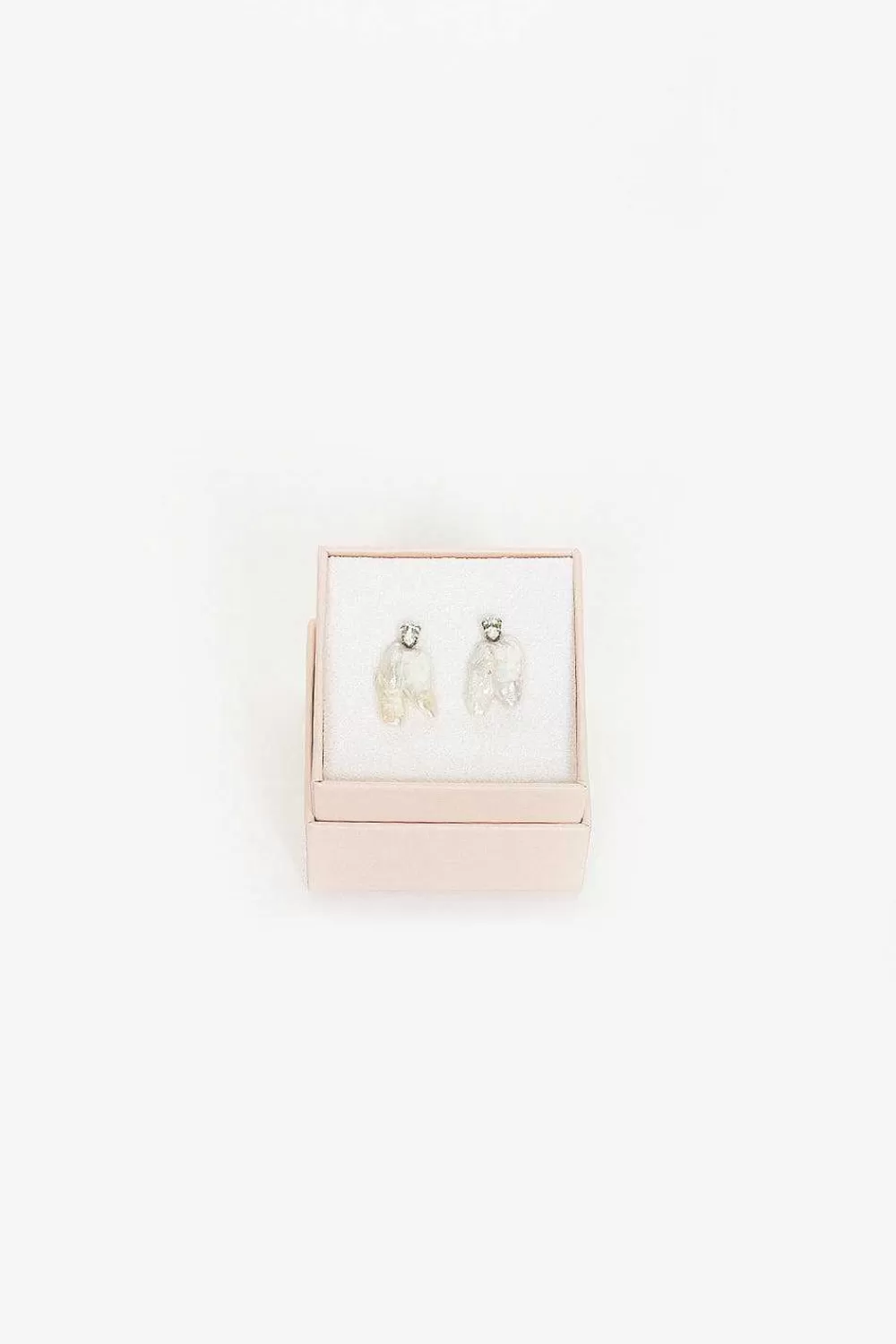 Simone Rocha Winged Baroque Pearl Earrings | Earrings